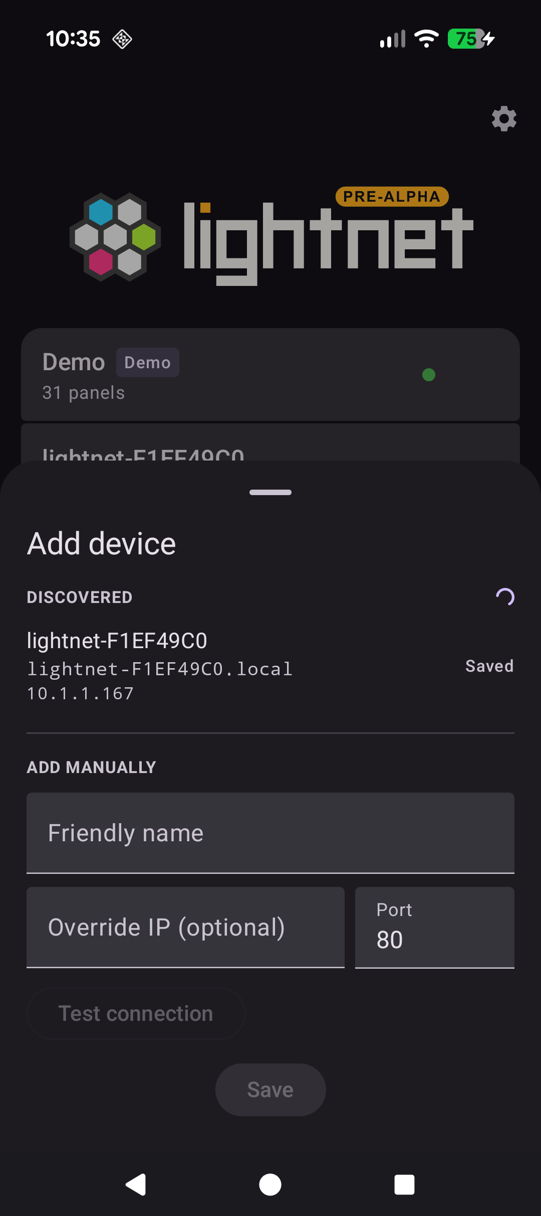 Add device